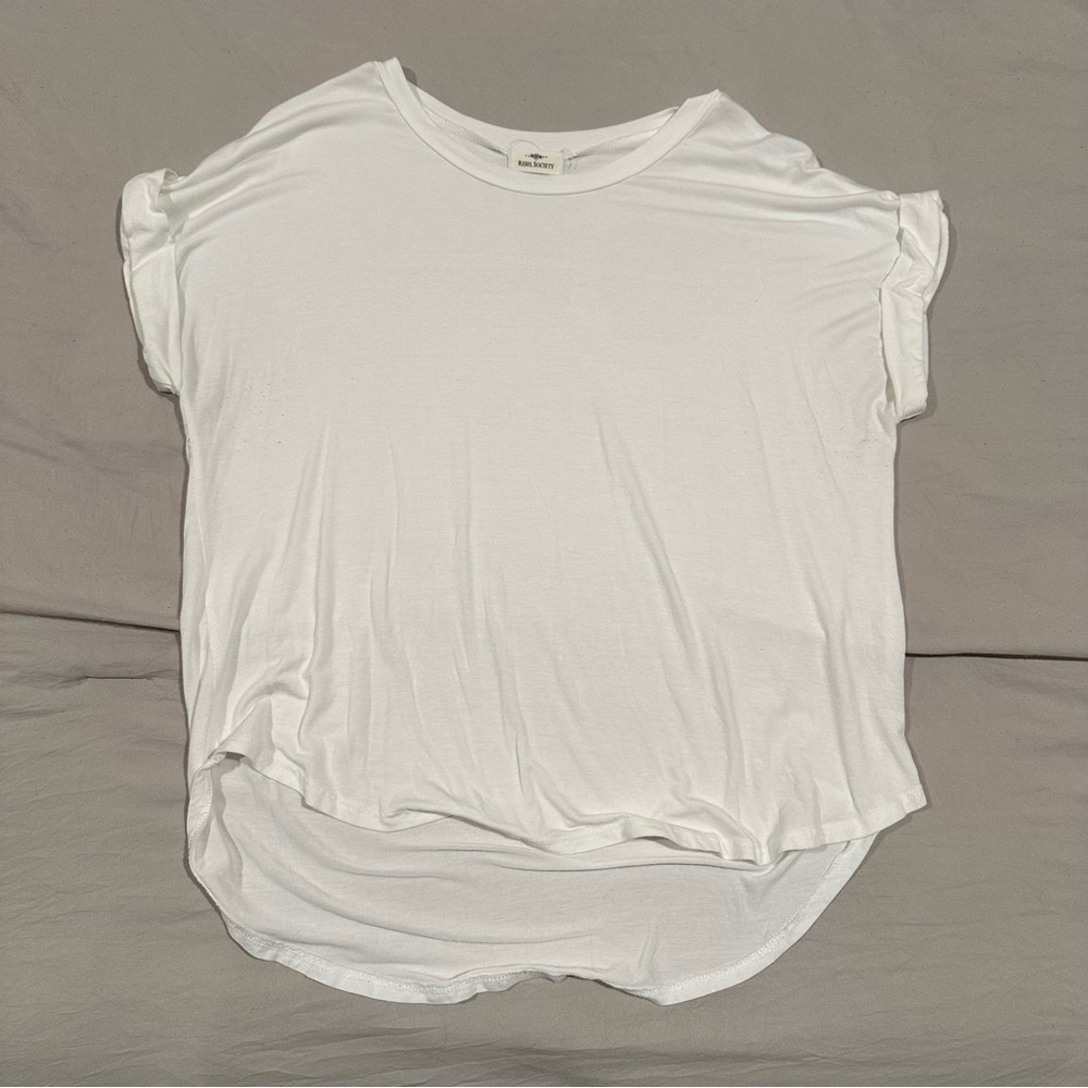 Classic White Short Sleeve Tee